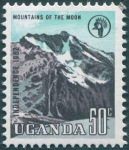 Uganda 1962 50c Mountains of the Moon SG104 CTO