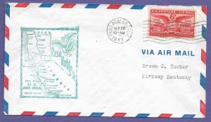 76N3 - PASO ROBLES, CAL. 1949 SOUTHWEST AIRWAYS AIRMAIL FIRST FLIGHT COVER