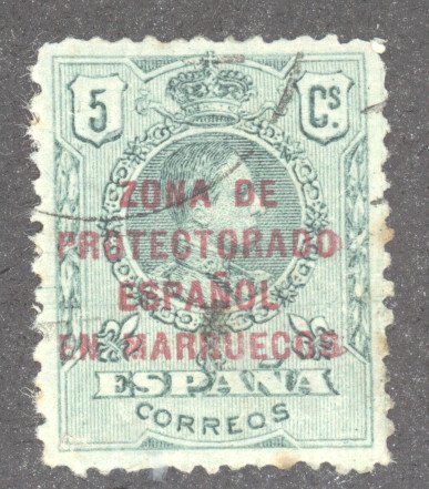 Spanish Morocco, Sc #54, Used