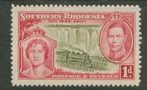 Southern Rhodesia SG 36   Sc 38 MNH