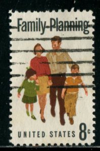 1455 US 8c Family Planning , used