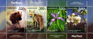 Armenia / Armenië - Postfris/MNH - Sheet Flora and Fauna 2023