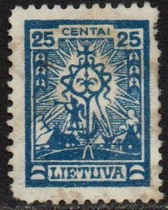 Lithuania Sc #202 Used