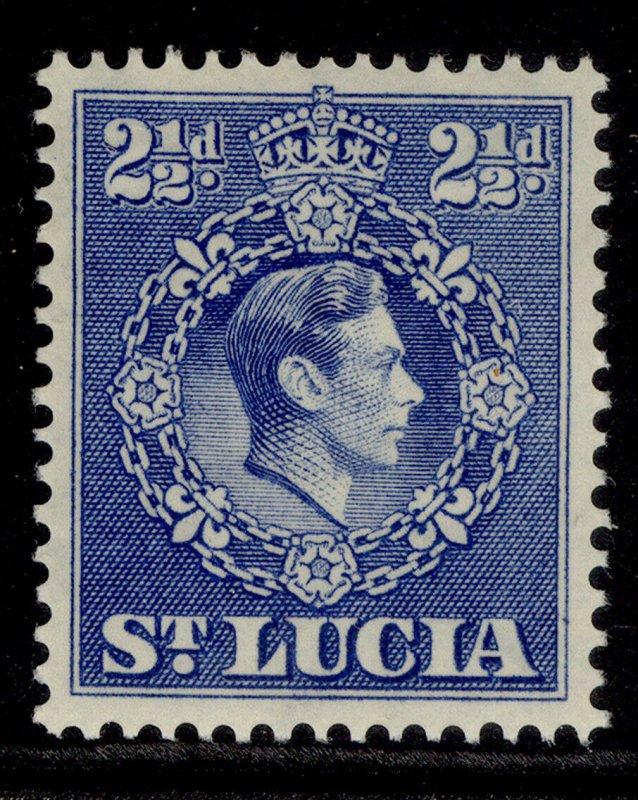 ST. LUCIA GVI SG132, 2½d ultramarine, M MINT. 