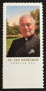 US #5241 MNH Single (.49) Father Theodore Hesbaugh