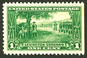 U.S. #617 MINT OG HR