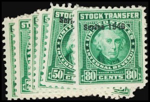 U.S. REV. DATED GREENS RD209-18  Mint (ID # 114515)