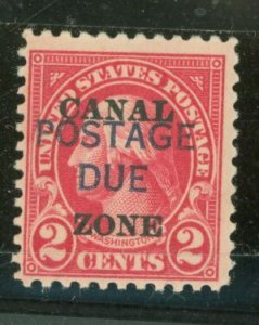 Canal Zone #J16  Single