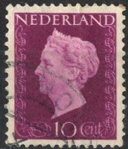 NETHERLANDS #289, USED - 1947 - NETHER289