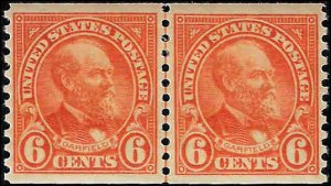 723 Mint,OG,LH... Line Pair... SCV $60.00... VF/XF