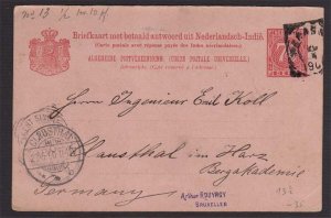 Netherlands 1911 UPU POSTAL CARD