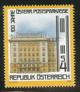 Austria Scott 1231 MNH** 1982 postal savings bank stamp