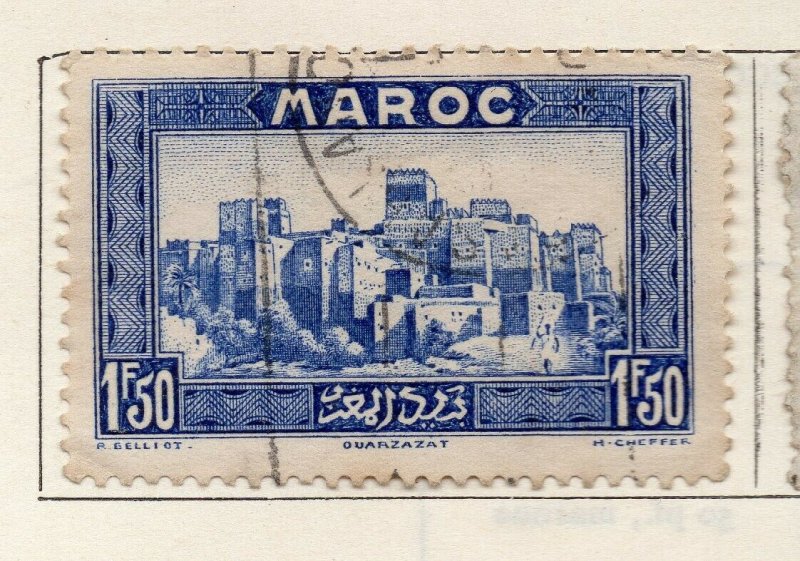 Morocco French Protectorate 1932 Early Issue Fine Used 1.50Fr. NW-94121