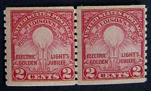 USA, Scott 656, MNH pair