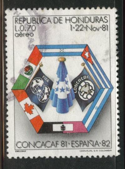 Honduras  Scott C705 Used  airmail stamp