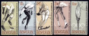 418 - Burundi - Olympic Games Innsbruck - Used Set