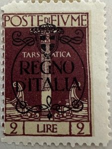 Fiume 1924 Sc.193 Unused