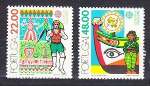 1981 Portugal 1531-1532 Europa Cept 3,00 €