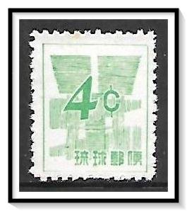 Ryukyu Islands #48 (48N1) Symbol & Dollar Sign MNGAI