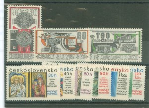 Czechoslovakia & Czech Republic #1418/1465 Mint (NH) Single (Complete Set)