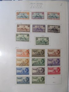 Egypt Air Post Stamps 1933-38 1941-43 1947 Used LR105P63-