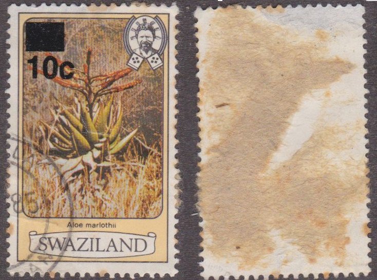 Swaziland #465b Perf 12 used CV $45