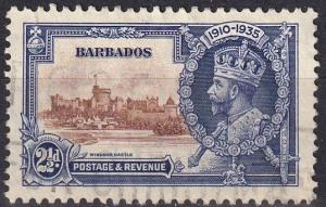 Barbados #188 F-VF Used CV $6.50  (SU7670)
