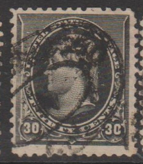 U.S. Scott #228 Jefferson Stamp - Used Single