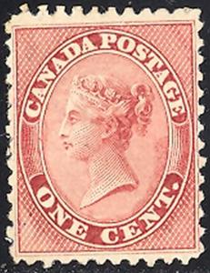 Canada 14 Unused  F-VF+  Lakeshore Philatelics 