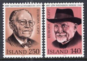 Iceland 528-529 Europa MNH VF