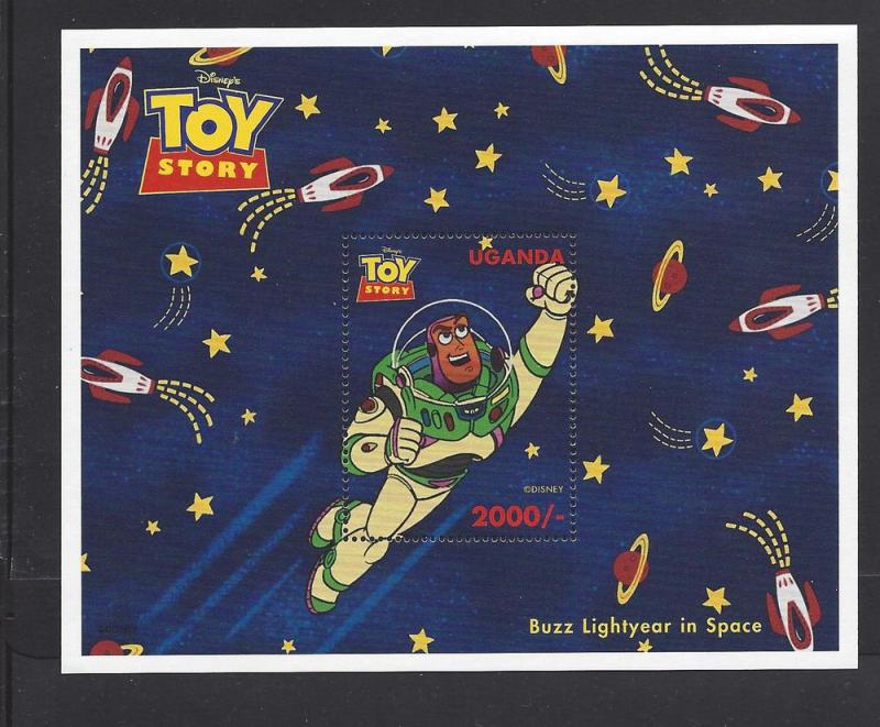 Uganda, 1484, Disney - Toy Story S/S(1),**MNH**