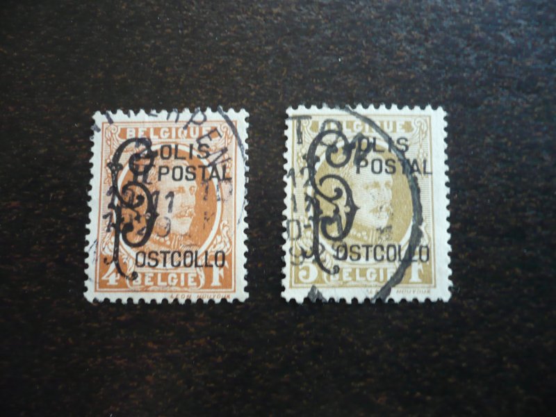 Stamps - Belgium - Scott# Q174-Q175 - Used Set of 2 Stamps