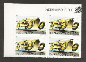 U.S. Scott #4530 Indianapolis 500 Stamp - Mint NH Plate Block of 4