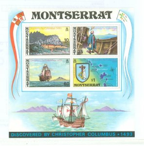 Montserrat #295a  Souvenir Sheet