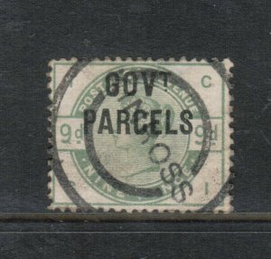 Great Britain #O29 (SG O63) Very Fine Used With S.O.N. Postmark **With Cert.**