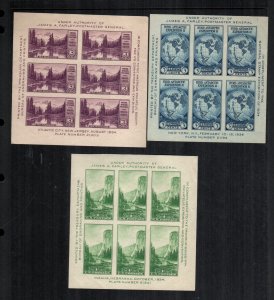 US 750 751 735 mint cat $40.00