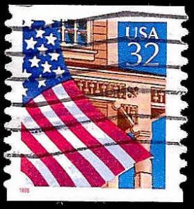 # 2915C USED FLAG OVER PORCH