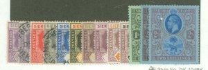 Sierra Leone #123/135 Unused