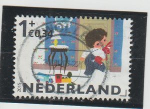 Netherlands  Scott#  B768c  Used  (2015 Children's Welfare)