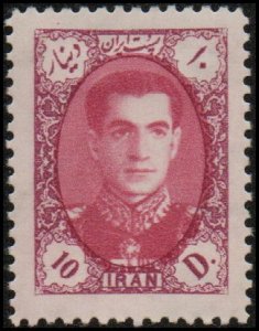 Iran 1083 - Mint-H - 10d Shah Pahlavi (1957) (cv $1.00)