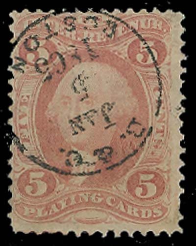 U.S. REV. FIRST ISSUE R28c  Used (ID # 68171)