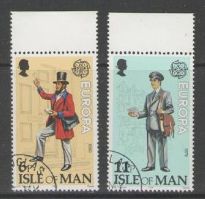 ISLE OF MAN SG148/9 1979 EUROPA FINE USED