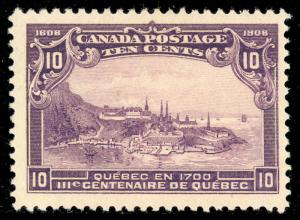 Canada 101, Mint 10¢ VF LH Beauty! Unitrade $300.00 - Stuart Katz