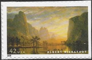 # 4346 -Yosemite Valley- Bierstadt -  MNH