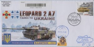 UKRAINE Sevastopol  Weapons of Victory World with Ukraine Tank LEOPARD 2 2023