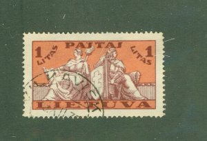 LITHUANIA 292 USED BIN $1.00