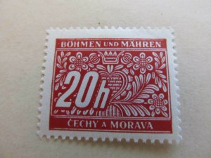 Bohemia and Moravia 1939-40 20h fine mh* stamp A11P8F6-