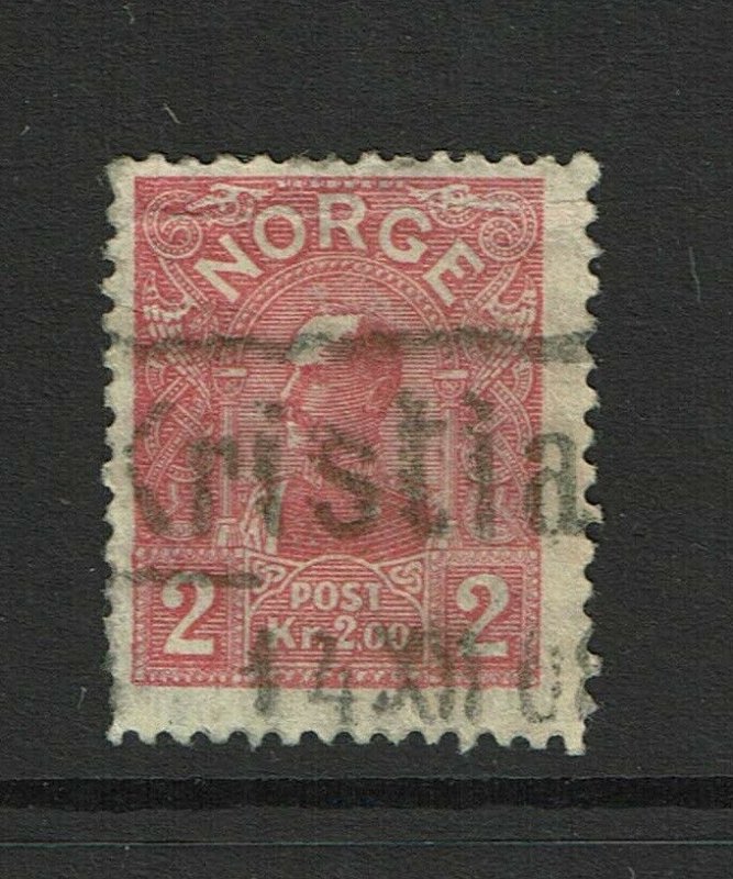 Norway SC# 66, Used, Hinge Remnants, canceled 1908? - S9383