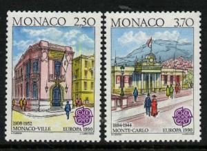 Monaco 1716-7 MNH EUROPA, Architecture