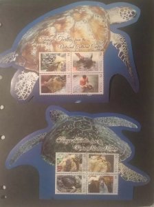 TONGA #1199-1200 TURTLES SHEETS - Fantastic Issue MINT **NH** cv$56.00